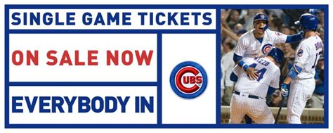 when do chicago cubs tickets go on sale